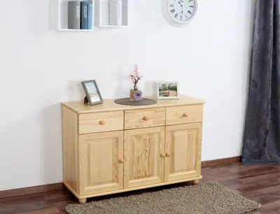 Produktbild von Kommode Echtholz natur massiv