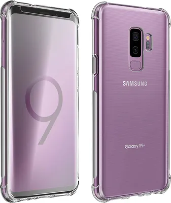 Produktbild von Avizar, Schutz-Set, Hülle + Schutzfolie für Samsung Galaxy S9 Plus, Transparent