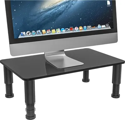 Produktbild von Monitor Ständer Höhenverstellbar TV Laptop Schwarz 40kg