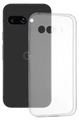 Produktbild von Techsuit Clear Silikon Back Cover Hülle für Google Pixel 9a - Transparent