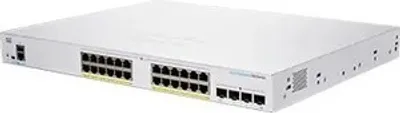 Produktbild von Cisco CBS250, Managed, L3, Gigabit Ethernet (10/100/1000), Power over Ethernet (PoE), Rack-Einbau, 1U