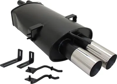 Obrázok produktu pre Novus športový výfuk pre BMW E46 320 / 325 / 330 2x76mm RL dizajn s ABE