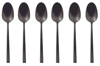 Imagen del producto de Sambonet Set6Kaffee/Teelöffel Edelstahl/PVD 2Black 52962KA6