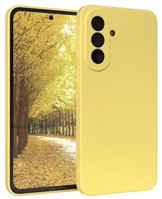 Produktbild von EAZY CASE - TPU Hülle für Samsung Galaxy A37, TPU Case stoßfeste Handyhülle, weiches Cover mit Kameraschutz, Silikonhülle in Gelb