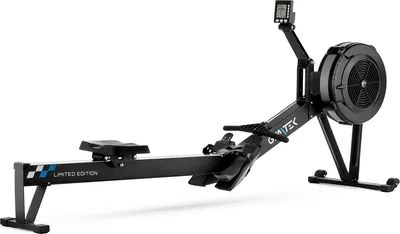 Obrázek produktu pro Veslovací trenažér Gymtek® pro domácí použití, - do 200 kg, 10stupňový magnetický brzdový systém - veslovací trenažér s LCD displejem, vodní veslovací trenažér