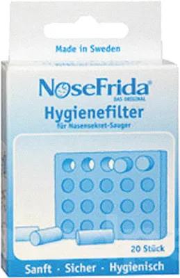 Obrázok produktu pre Nosefrida nosová odsávačka Nosefrida hygienický filter 20 ks