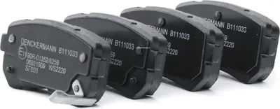 Produktbild von DENCKERMANN B111033 Bremsbeläge Satz Hinten Bremsklötze für HYUNDAI Tucson (TL, TLE) für KIA SPORTAGE (SL)