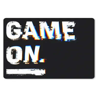 Obrázok produktu pre Podložka pod myš - Hra - Citáty - Gamer - 60x40cm - Rohožka pod myš