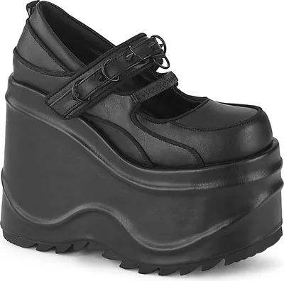 Produktbild von WAVE-48 Damen Sandale von DemoniaCult, Schwarz  , EU 40, US 10