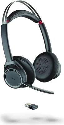 Produktbild von POLY Voyager Focus UC Kopfhörer Kabellos Kopfband Büro/Callcenter Bluetooth Schwarz