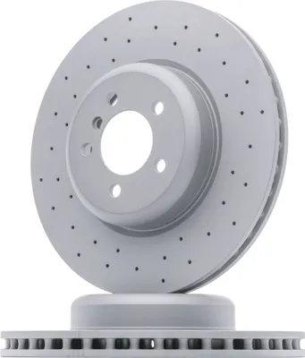 Produktbild von 2x ZIMMERMANN 150.2911.52 Bremsscheibe Vorderachse