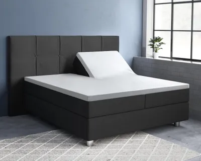 Produktbild von Primaviera Deluxe Splittopper Satijn Spannbettuch Weiß 180 x 200 cm