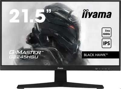 Zdjęcie produktu dla Monitor PC Gamingowy IIYAMA 22 cale, FHD, 100Hz, Matryca IPS, 1ms, G2245HSU-B2