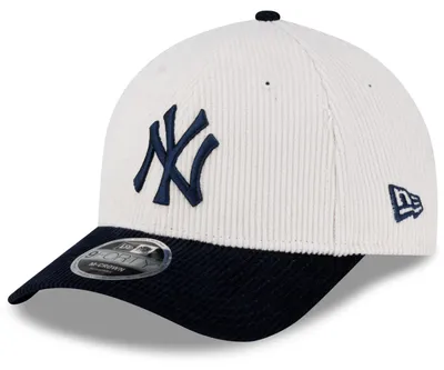 Produktbild von New Era MLB 9FORTY M-Crown Cord Cap New York Yankees beige/navy