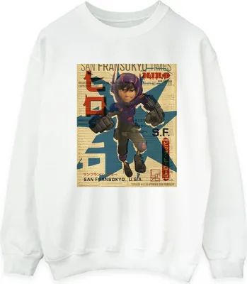 Produktbild von Disney - "Big Hero 6" Sweatshirt für Herren BI15074 (XXL) (Weiß)