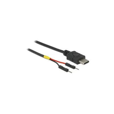 Produktbild von DeLOCK 85418, 0,1 m, USB C, Schwarz