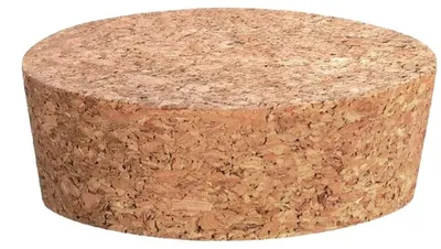 Image de Bouchons à vin, modèle réutilisable, matériau écologique, 53 x 48 x 18 mm, lot de 5