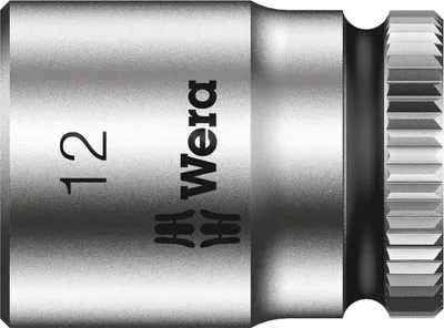 Produktbild von Wera 8790 HMA Zyklop-Steckschlüsseleinsatz mit 1/4"-Antrieb, metrisch Schwarz