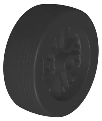 Produktbild von Ersatzrad für das Stützrad KNOTT 6D7691.002, Kunststoff, 210 x 75 mm