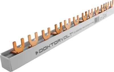 Obrázek produktu pro 3P fázová přípojnice vidlice 12pólová 12mm2 PS/G přípojnice Přípojnice 80A