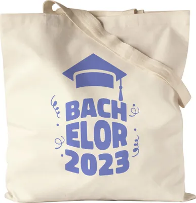 Produktbild von Bachelor 2023 Jutebeutel Stoffbeutel Canvas Abschluss Degree Universität Uni FH Fachhochschule Diplom