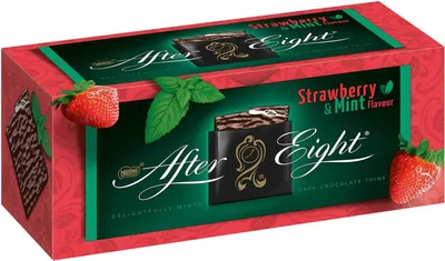 Produktbild von GermanAfter Eight Erdbeer- und Minzgeschmack 200g