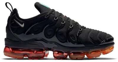 Obrázok produktu pre Nike Air VaporMax Plus – čierna, svetlosivá, oranžová – veľkosť EU 46