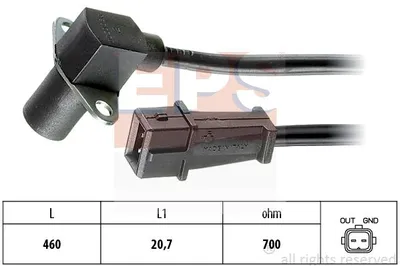 Produktbild von EPS 1.953.030 Kurbelwellensensor Impulsgeber für FIAT DUCATO Pritsche/Fahrgestell (230)