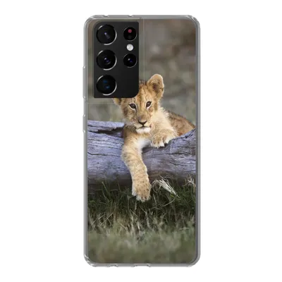 Produktbild von MuchoWow® Handyhülle Schutzhülle Hülle für Samsung Galaxy S21 Ultra Jungtier - Tier - Natur Silikon Softcase Handy Hülle - Mobiltelefon