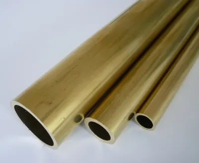 Produktbild von B&T Metall Messing Rohr Ø 35,0 x 1,0 mm rund - ca. 500 mm lang Legierung Ms63 (CuZn37)