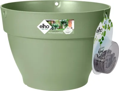 Produktbild von elho® Vibia campana Pflanzenampel Pistaziengrün Ø 26 cm - Kunststoff