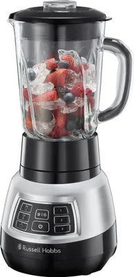 Image de Russell Hobbs 25720-56 Velocity Pro blender en verre gris / noir, Couleur:Gris-noir