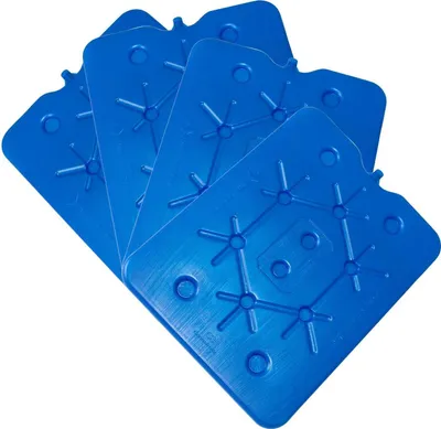 Produktbild von ToCi XXL Kühlakku 4er Set | Freezeboard (32x25 cm) mit je 800 ml | 4 blaue Kühlelemente Iceakku für die Kühltasche Kühlbox Eisbox
