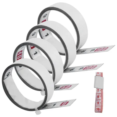 Productafbeelding van 4 stuks zelfklevend meetlint, 1 m schaalbandmaat, voor werkbanken en meer