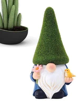 Produktbild von Cartoon-Gartenzwerg, Figur aus Harz