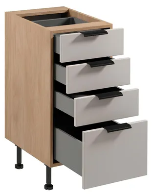 Immagine prodotto di Cucina Mobile base Mobile da cucina Armadio 4 cassetti Mobili da cucina Cucina