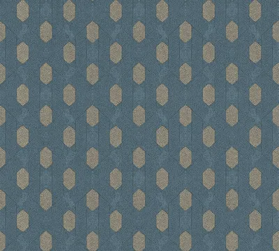 Zdjęcie produktu dla Architects Paper tapeta geometryczna Absolutely Chic tapeta włókninowa niebieski brązowy beżowy 10,05 m x 0,53 m