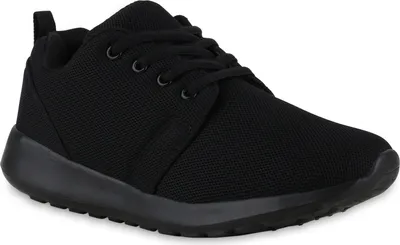 Produktbild von VAN HILL Damen Laufschuhe Sportschuhe Sportliche Profil-Sohle Schuhe 841316, Farbe: Schwarz, Größe: 36