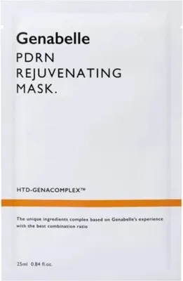 Zdjęcie produktu dla Genabelle PDRN Rejuvenating Mask Sheet 25 ml - regenerująca maska w płachcie z PDRN