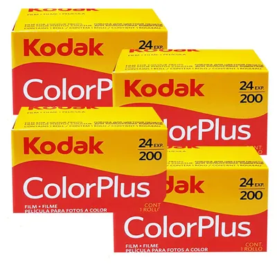 Produktbild von 4 x Kodak Color plus 200 135/24