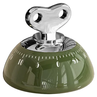 Produktbild von Magnetischer Küchentimer, mechanische Countdown-Uhr zum Kochen, Backen, Lernen, für Fitnesswettkämpfe und Zeitmanagement