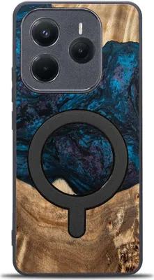 Produktbild von Bewood Einzigartige Hülle für Xiaomi Redmi Note 14 5G - Planeten - Neptun mit MagSafe