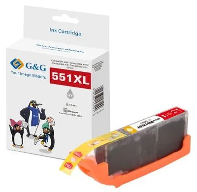Immagine prodotto di G&G | Ninestar G&G NC-00551XLY - Gelb - Tinte auf Pigmentbasis - 1 Stück(e)
