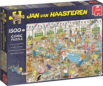 Produktbild von Jan van Haasteren - Backe, backe, Kuchen - 1500 Teile Puzzle
