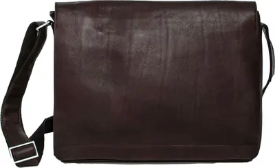 Produktbild von HAROLD'S Leder Businesstasche Umhängetasche Campo Messengerbag Brown dunkelbraun