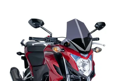 Produktbild von Puig Carenabris New Generation Sport Honda Cb500f Windschutzscheibe Schwarz  Schwarz One Size