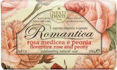 Image de Nesti Dante Savon Romantica Florentine (parfum rose et pivoine, 250 g) 665102