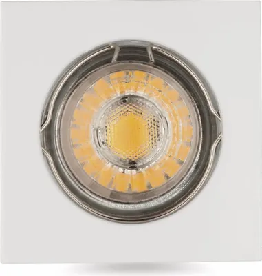 Productafbeelding van Müller-Licht LED EBL Einbaustrahler weiß starr 5W GU10 quadratisch warmweiß 2700K
