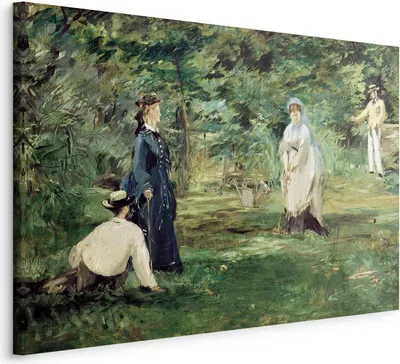 Immagine prodotto di Quadri Edouard Manet 120x80 cm tela non tessuta 1 pezzo stampa arte moderna XXL decorazione murale l-F-13279-b-a