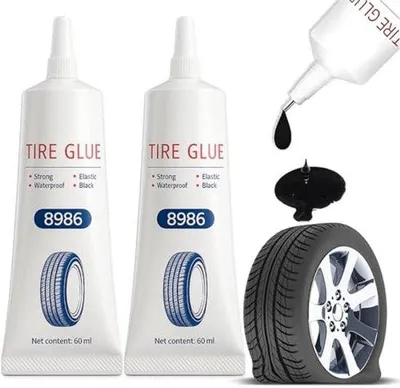 Productafbeelding van Bandenlijm en bandenreparatieset voor auto, motor en fiets